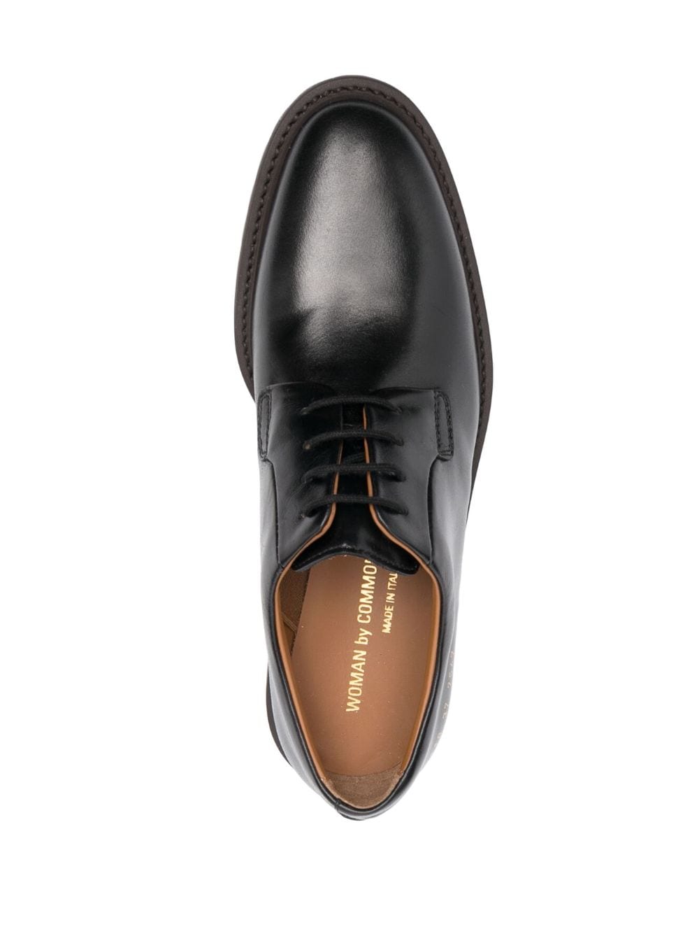 Shop Common Projects Lace-up Derby Shoes In Schwarz