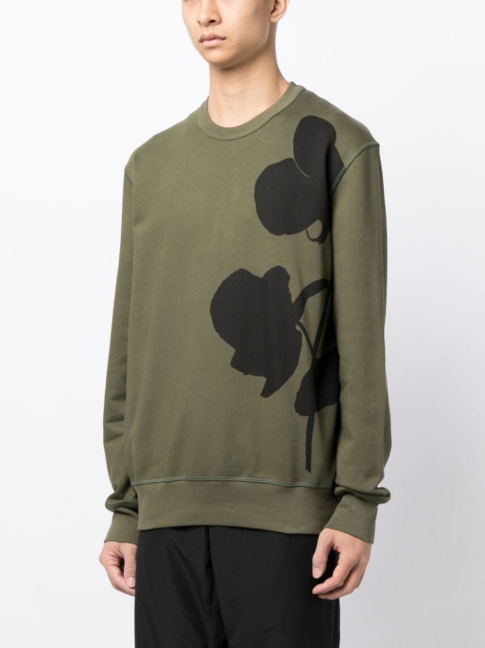 Alexander McQueen Katoenen sweater Groen