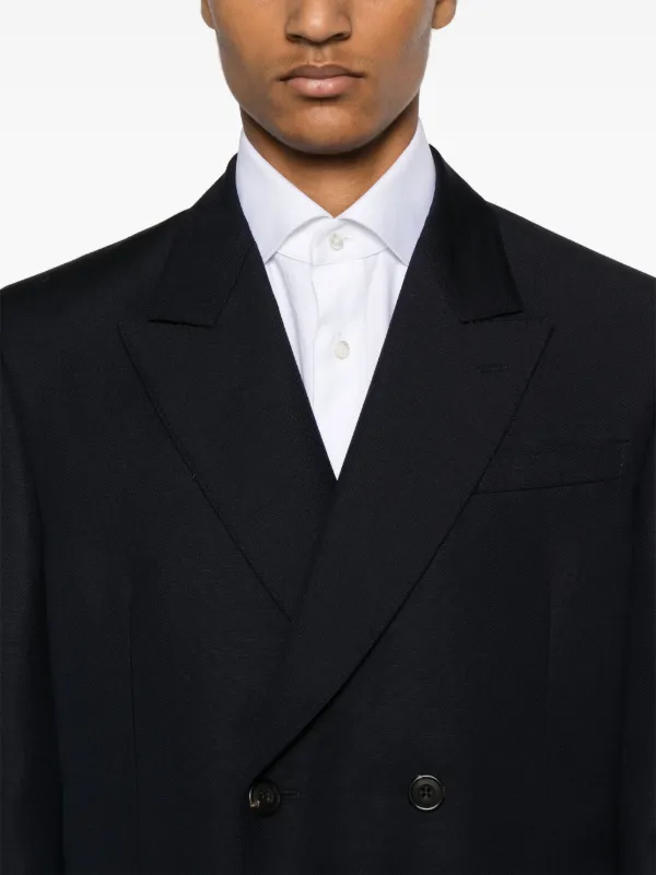 Alexander McQUEEN　ダブルジャケット　コート　ブルゾン Alexander McQueen ダブルジャケット | ブルー | FARFETCH JP