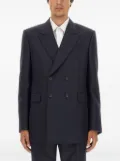 Alexander McQueen double-breasted blazer - Blue
