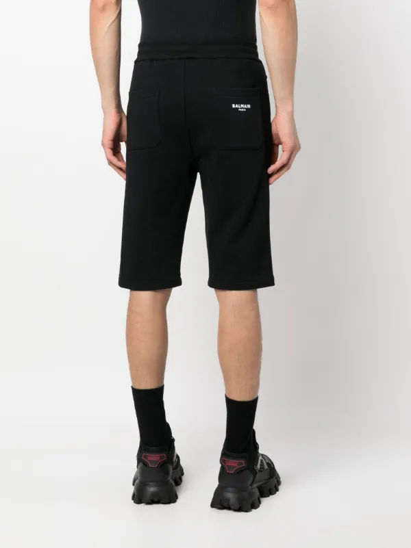 Balmain logo-print Track Shorts | Black | FARFETCH
