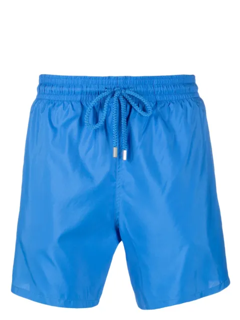 Vilebrequin - logo-patch drawstring swim shorts