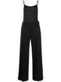 MM6 Maison Margiela spaghetti-strap jumpsuit - Black