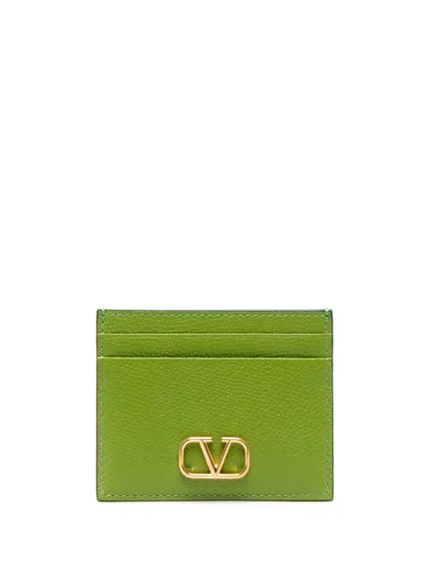 Valentino Garavani VLogo Signature leather cardholder