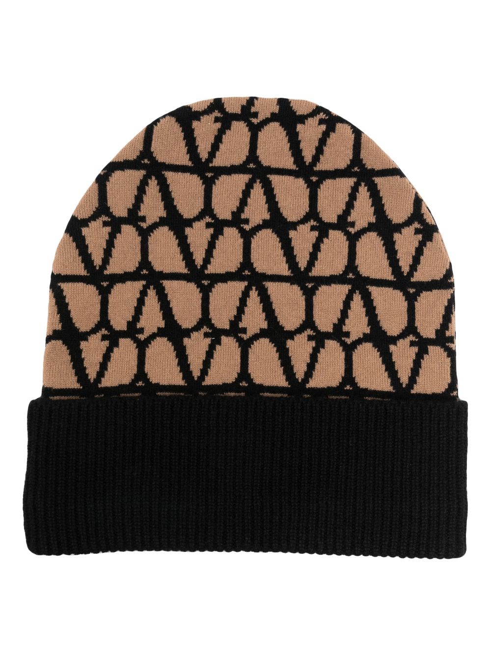 Valentino Garavani Toile Iconographe cashmere beanie - Neutrals