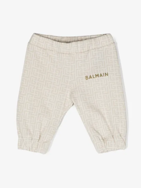 Balmain Kids モノグラム トラックパンツ