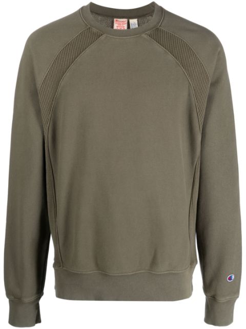 Champion - panelled cotton-blend sweatshirt