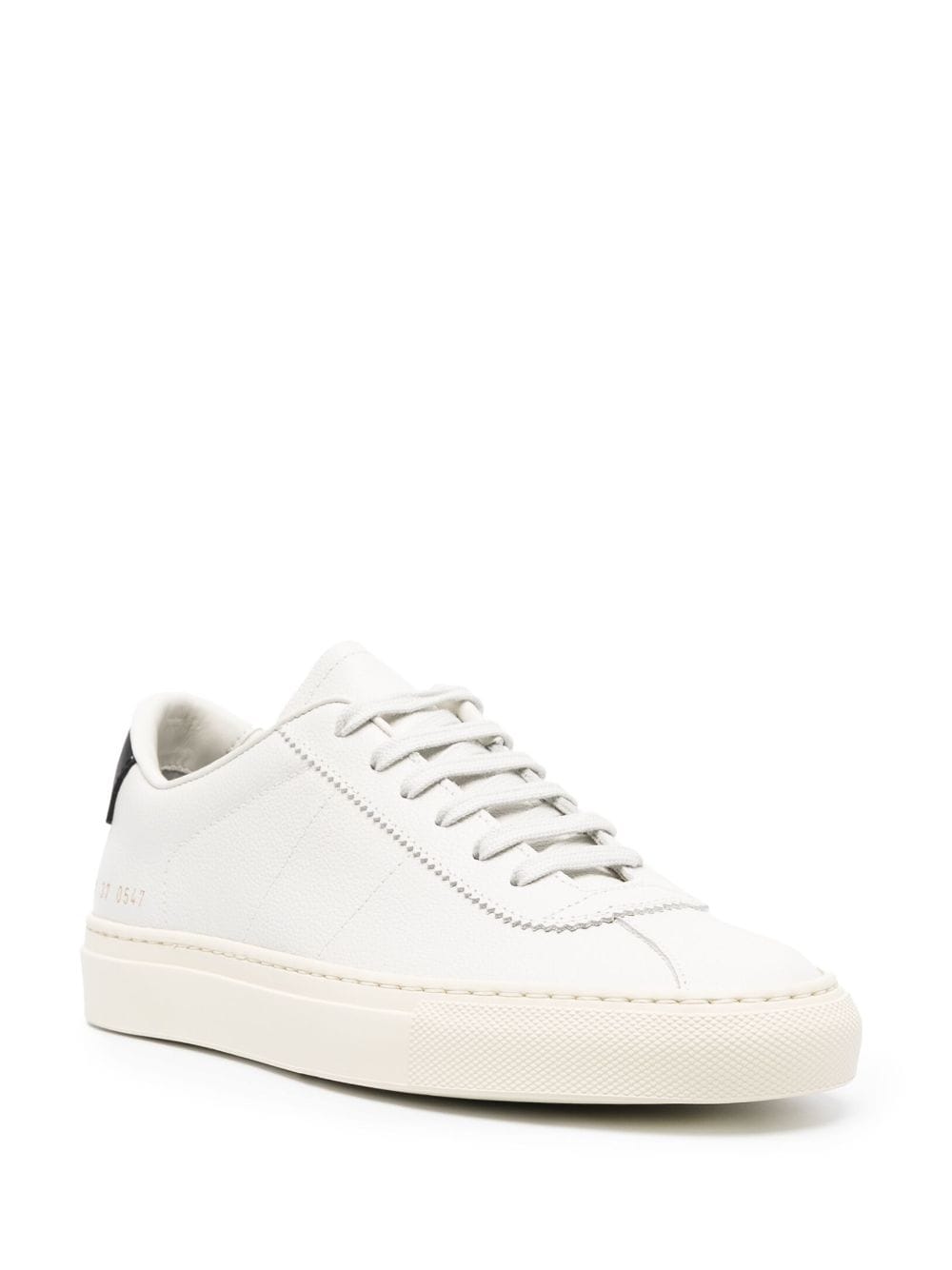 Shop Common Projects Tennis Low-top Sneakers In Weiss
