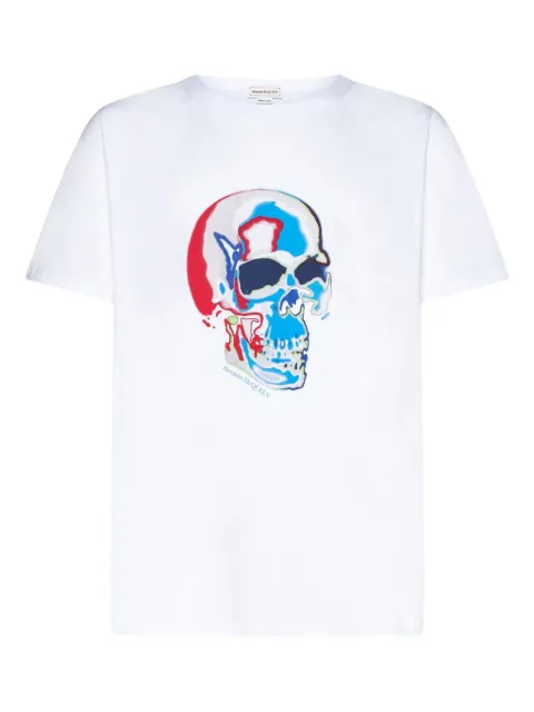 Alexander McQueen playera Solarised con motivo Skull