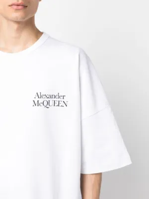Alexander McQueen ロゴ Tシャツ | ホワイト | FARFETCH JP