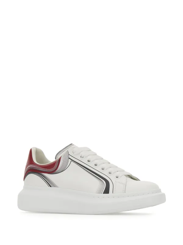 Alexander mcqueen white & pink oversized sneakers online