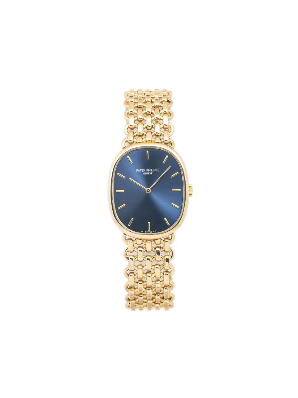 Pre-owned Patek Philippe  Ellipse 27mm In Blue