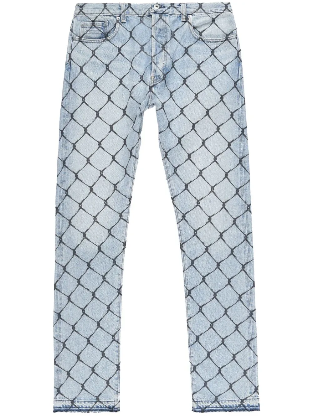 Gallery Dept. Cage Slim-leg Jeans In Blue