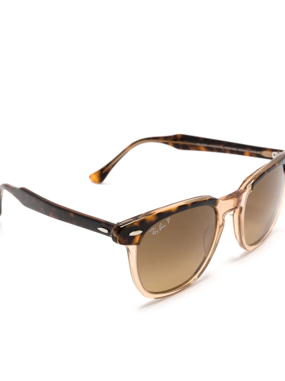 RAY BAN HAWKEYE TORTOISESHELL-EFFECT SUNGLASSES
