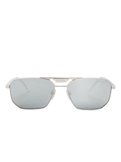 Prada Eyewear - pilot-frame double-bridge sunglasses