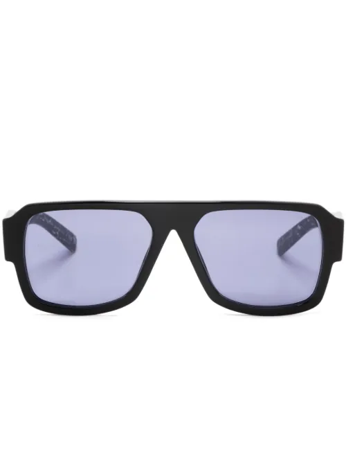 Lunettes de soleil à monture pilote - Prada Eyewear - Modalova