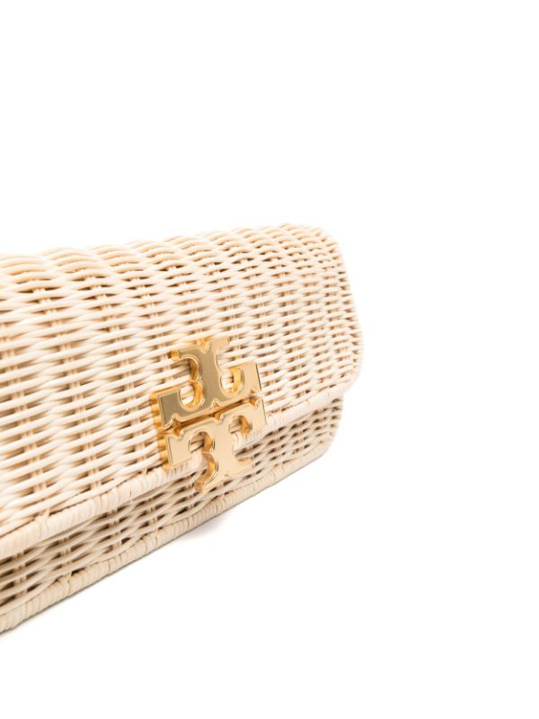 Tory Burch Eleanor Wicker Clutch