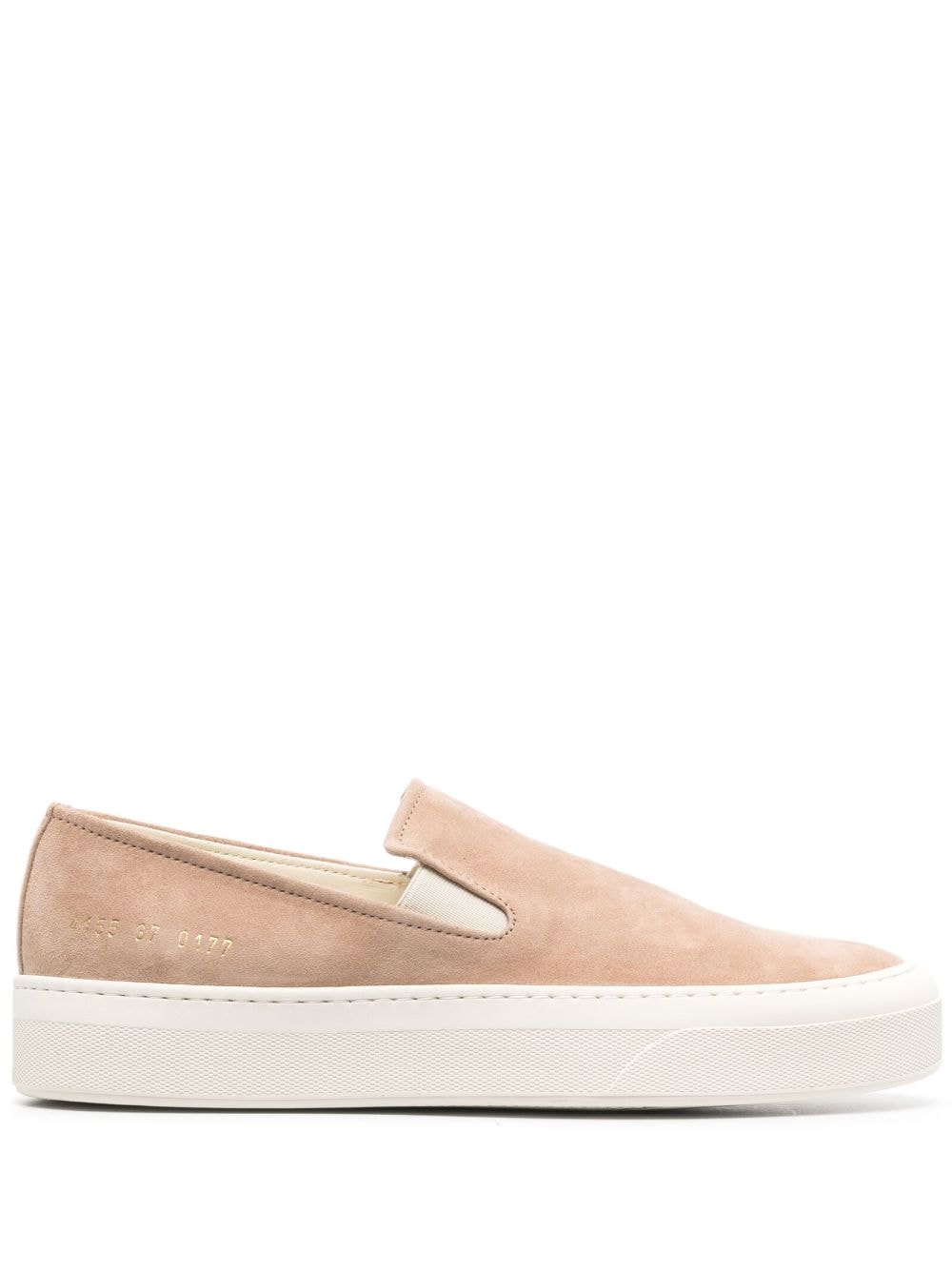 COMMON PROJECTS SLIP-ON SUEDE SNEAKERS