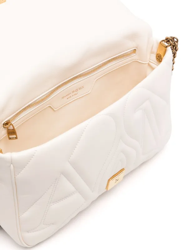 Alexander McQueen The Seal ショルダーバッグ | ホワイト | FARFETCH JP