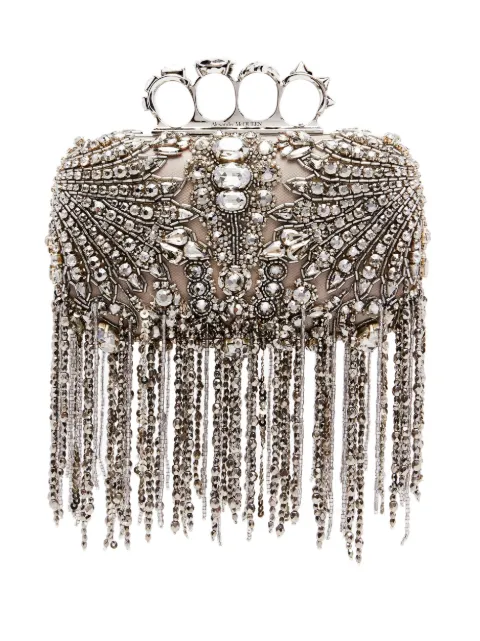 Alexander McQueen Victorian Jewel Knuckle clutch