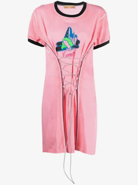 CORMIO Josefine lace-up dress