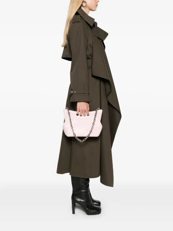 Alexander McQueen The Peak Curved Mini Bag | Pink | FARFETCH