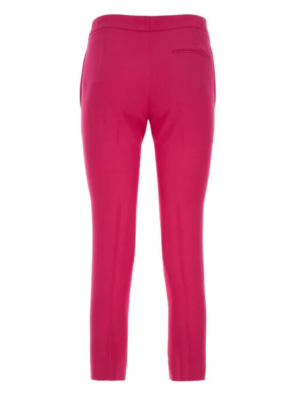 パンツ ALEXANDER MCQUEEN Women Straight Pants 708651 PINK McQueen - Straight-leg trousers Pink - The Corner