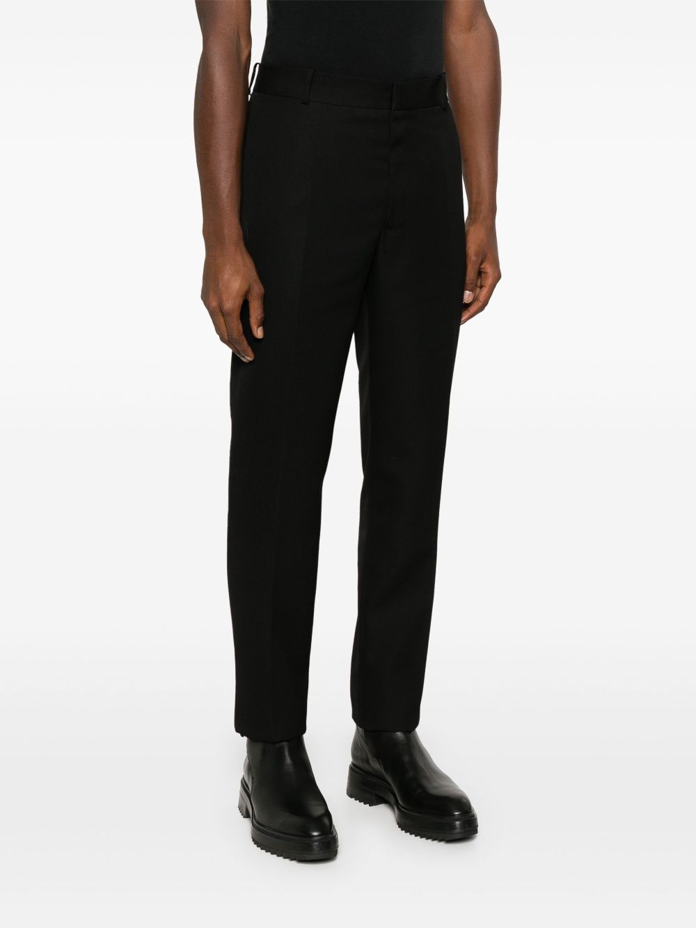 Alexander McQueen tailored cigarette trousers Men