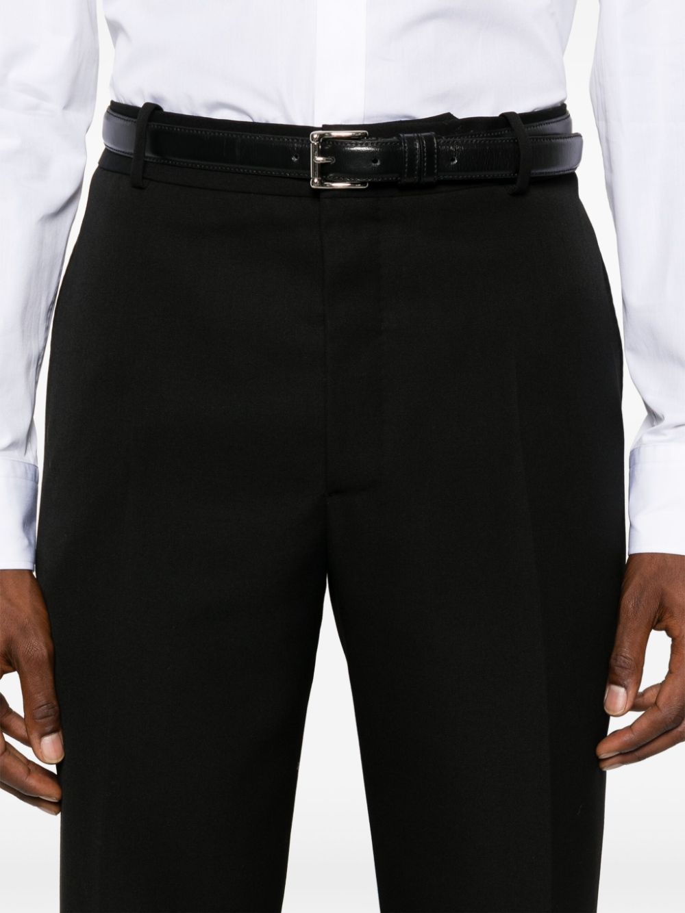 Alexander McQueen tailored cigarette trousers Men