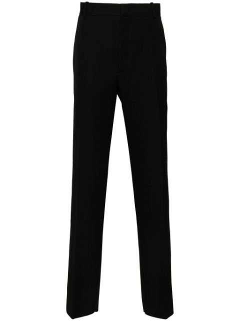 Alexander McQueen tailored cigarette trousers Men