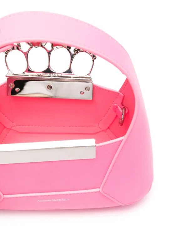 バッグ・カバンその他 ALEXANDER MCQUEEN Women Bags 708146DYTVT5618 U Pink Alexander McQueen Pink NWB! 'The Small Peak' Knuckle Duster