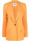 MSGM single-breasted blazer - Orange