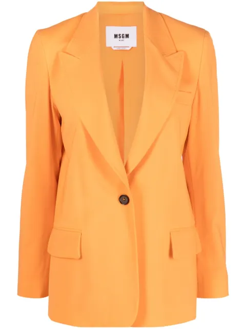 MSGM single-breasted blazer