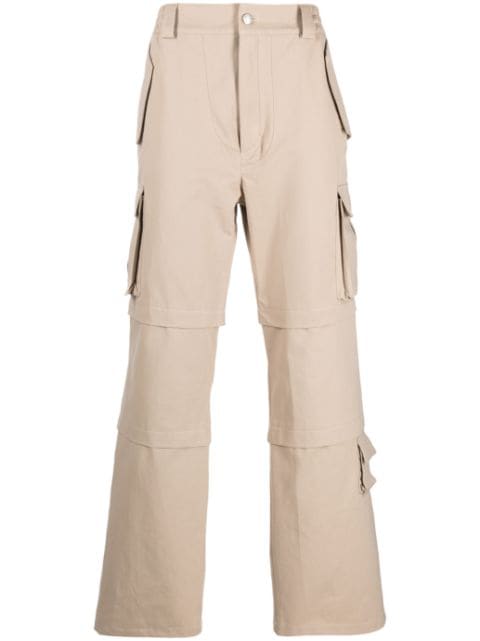 MISBHV straight-leg cargo trousers