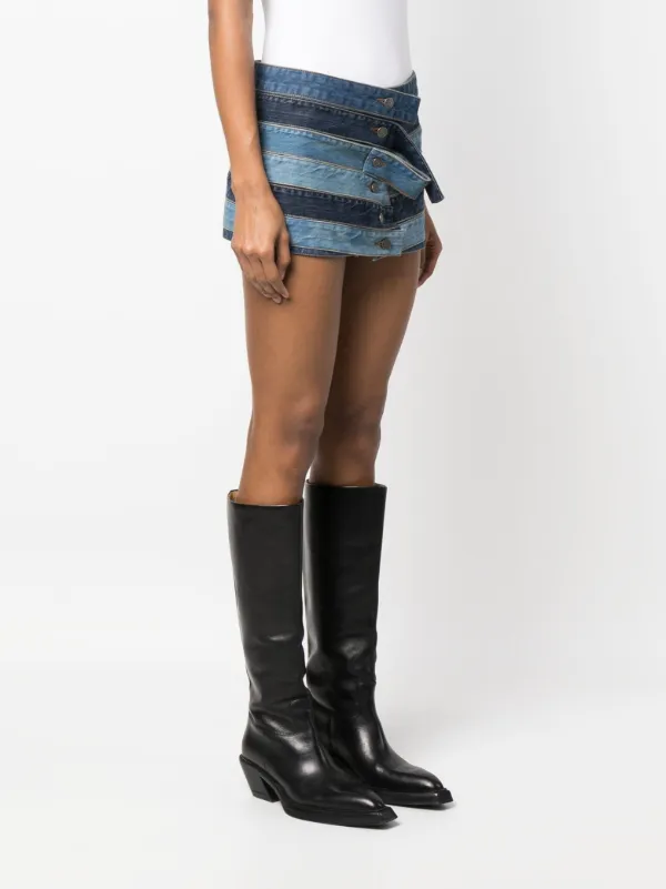 Guess denim mini skirt best sale