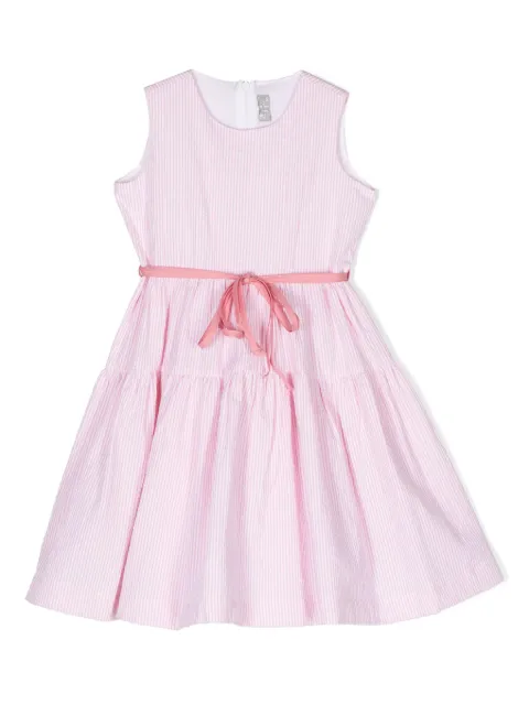 Il Gufo vestido sin mangas con motivo de rayas