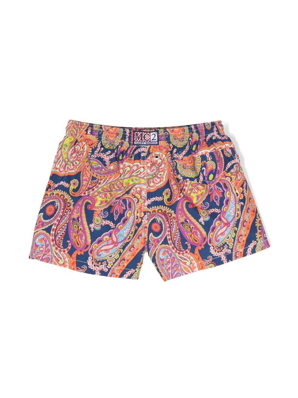 MC2 Saint Barth Kids Zwembroek met paisley-print - 00164D