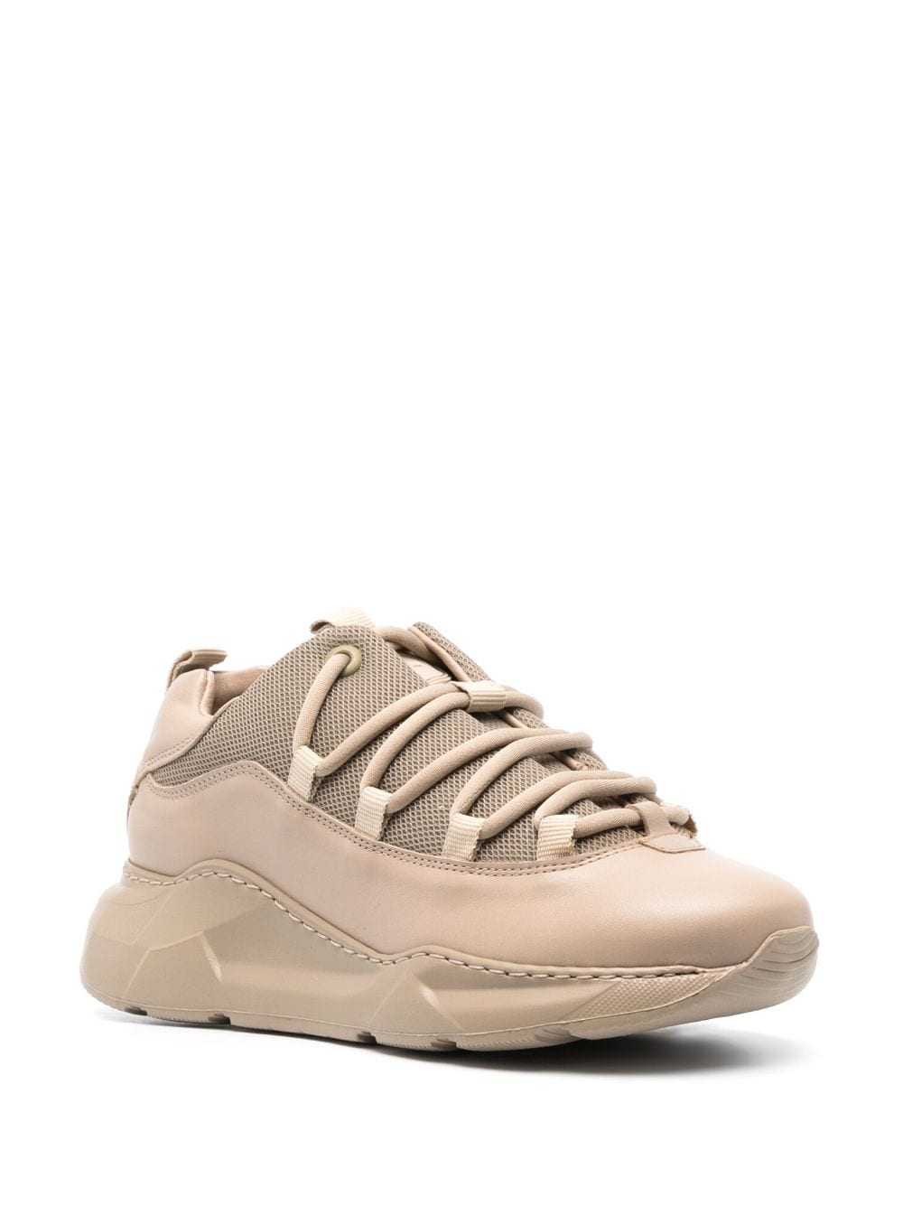 Shop Goldbergh Getty Lace-up Sneakers In Neutrals