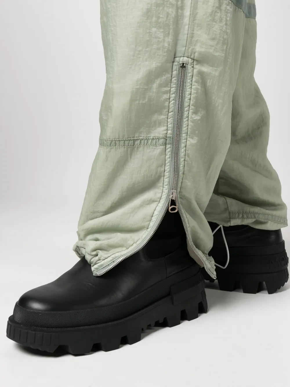 OAMC Broek met elastische tailleband Groen