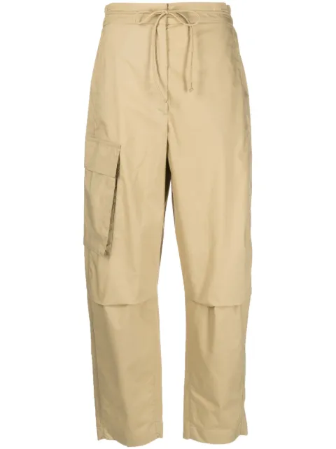 Tela - drawstring-waist cargo trousers