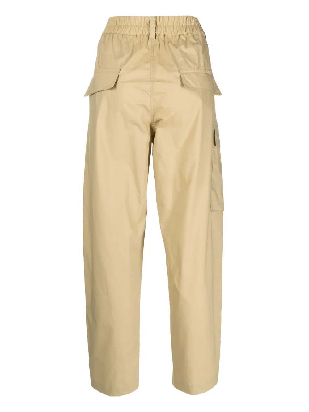 Tela drawstring-waist cargo trousers - Groen