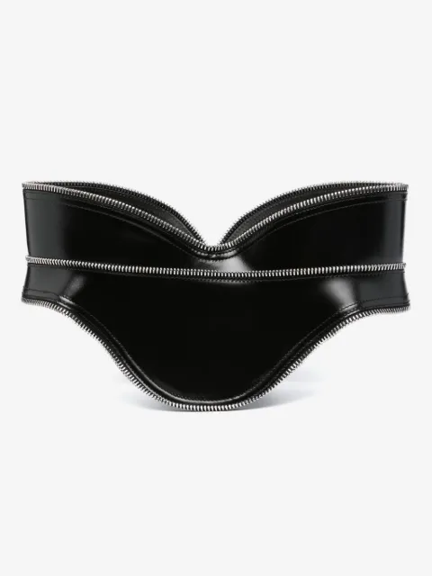Alexander McQueen Korsettgürtel aus Leder