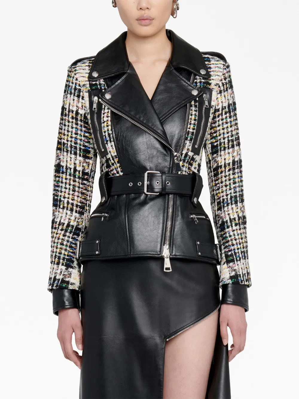 Alexander McQueen hybrid biker jacket | Image 5