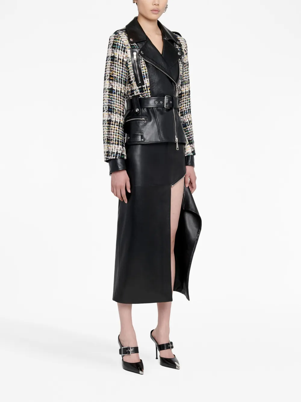 Alexander McQueen hybrid biker jacket | Jackets | Image 3