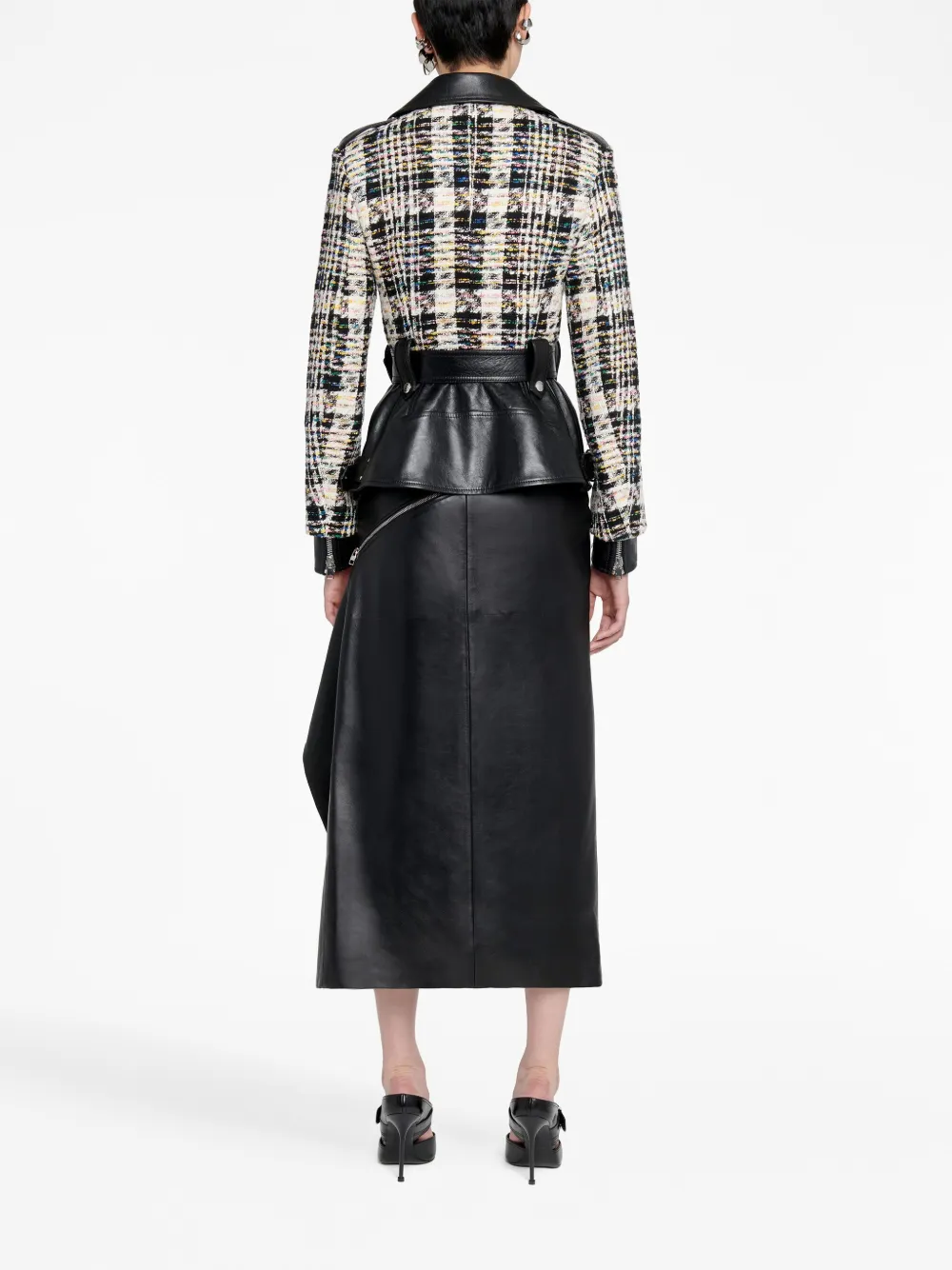 Alexander McQueen hybrid biker jacket | Clothing | Image 4