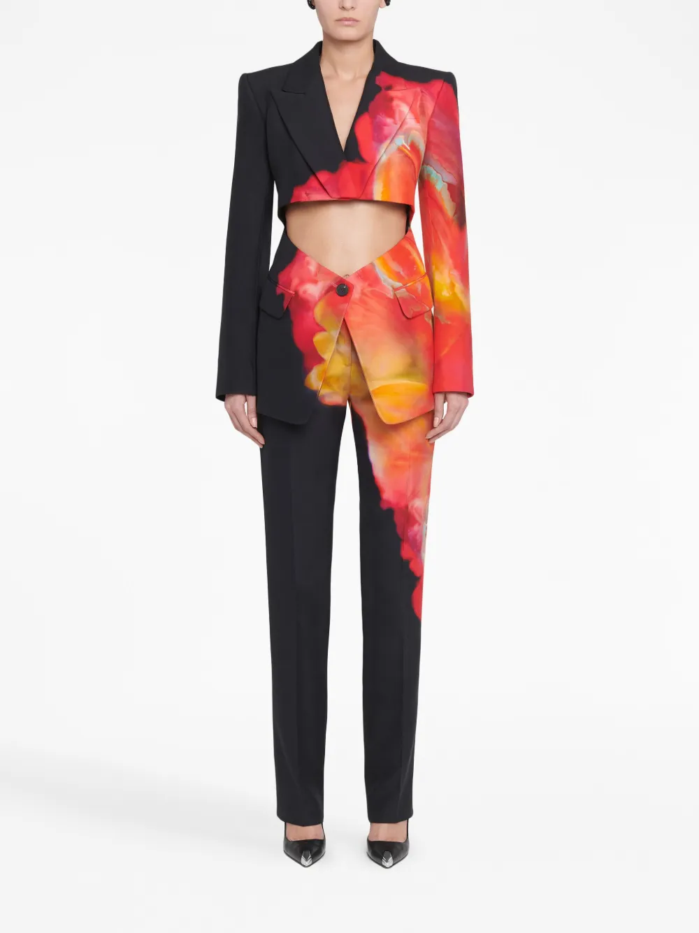 Alexander McQueen Pantalon - Zwart