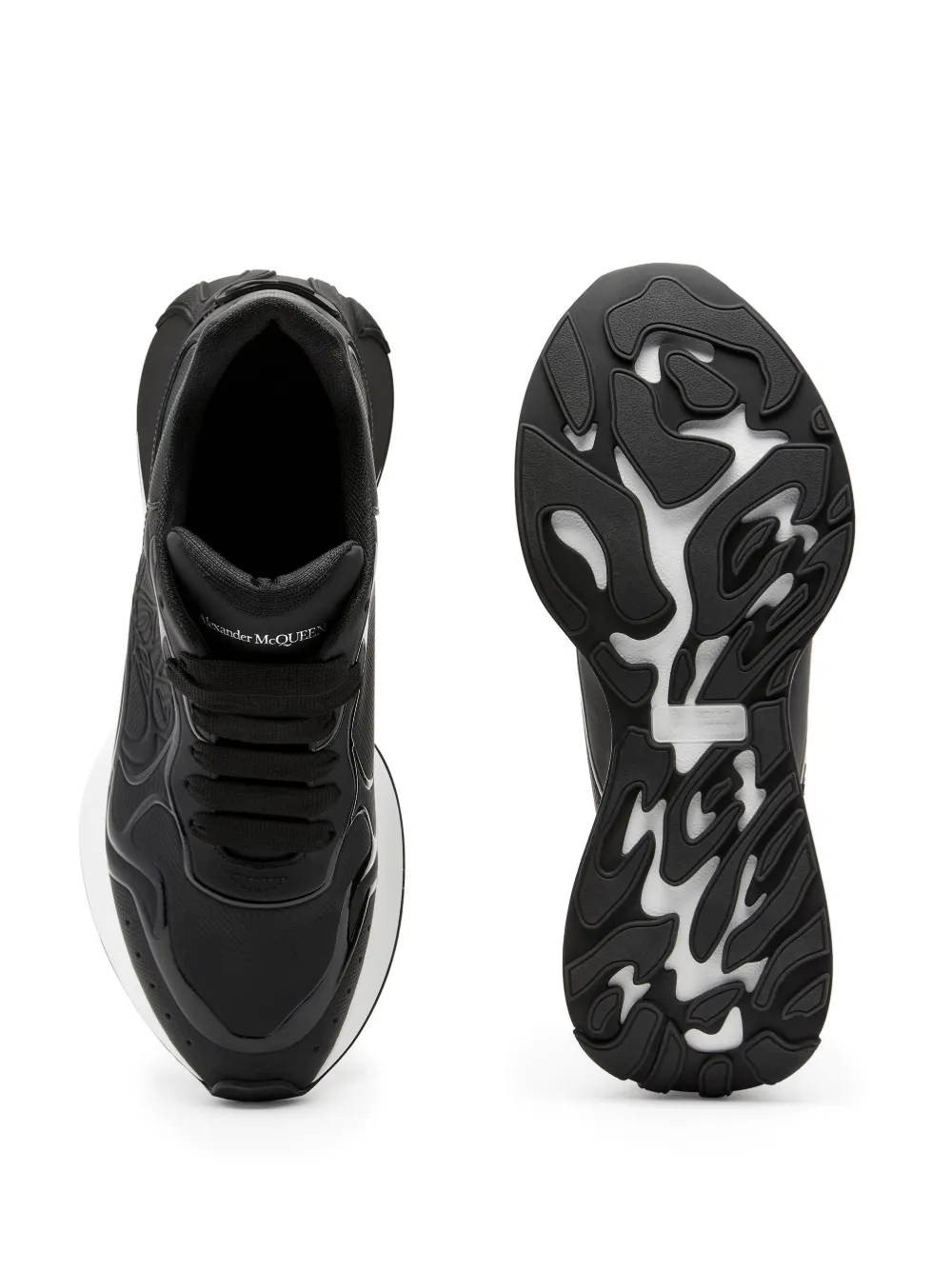 Alexander McQueen Sprint Runner Leather low-top Sneakers - Farfetch