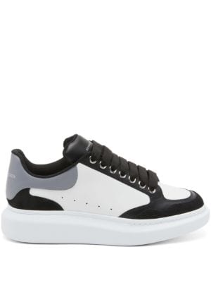 Alexander mcqueen clearance oversized leather sneakers