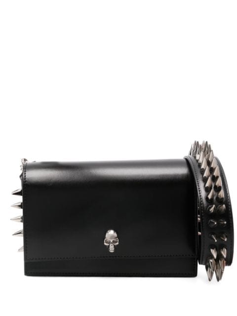 Alexander McQueen The Biker small skull bag