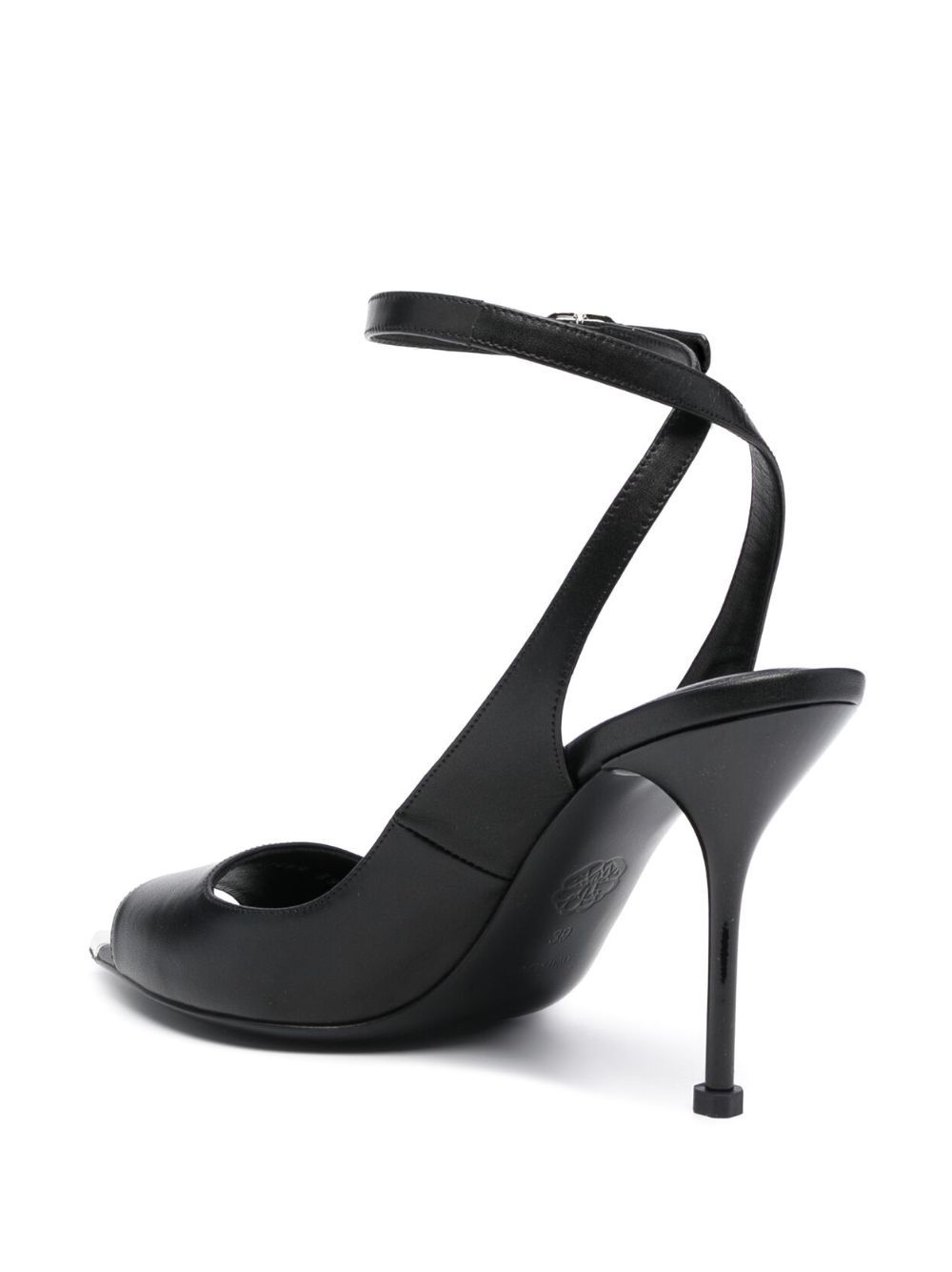 Alexander McQueen Punk 90mm ankle-strap sandal Women